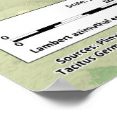 Poster Carte de l'Empire Romain sous le règne de l'empere (Coin)