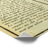 Poster Carte de l'équateur (Coin)