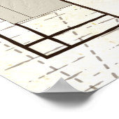 Poster Carte De L'Europe (Coin)