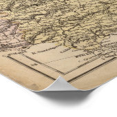 Poster Carte de l'Europe (Coin)