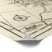 Poster Carte de l'Europe 3 (Coin)