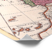 Poster Carte de l'Europe 3 (Coin)