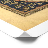 Poster Carte De L'Hémisphère Ouest Par Ortelius 1570 (Coin)