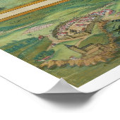 Poster Carte de Lisbonne, et Cascais, de 'Civitates Orbis (Coin)