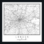 Poster Carte de Londres<br><div class="desc">Carte de Londres</div>