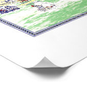 Poster Carte de Long Island - Loisirs et Romances (Coin)