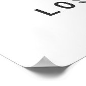 Poster Carte de Los Angeles (Coin)