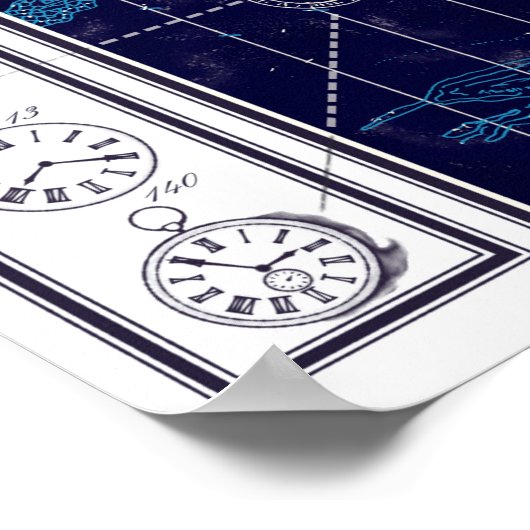 Poster Carte de l'univers (Coin)