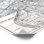 Poster Carte de Mankato Minnesota 1914 (Coin)