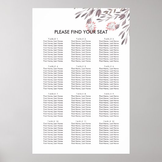 Poster Carte de Mariage de rêve d'une nuit d'été (Devant)