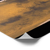 Poster Carte de Mars (Coin)