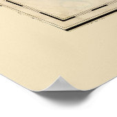 Poster Carte de Maui, Hawaiian Island (1885) (Coin)