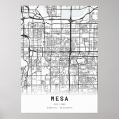 Poster Carte de Mesa (Devant)