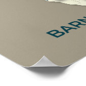 Poster Carte de migration de l'hirondelle de grange - min (Coin)