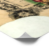 Poster Carte de Ohio, Indiana & Michigan (1859) (Coin)