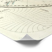 Poster Carte de Paris Atlas (Coin)