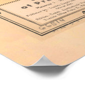 Poster Carte de Prague ancienne (1925) (Coin)