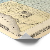 Poster Carte de Quincy City (Coin)