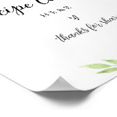 Poster Carte de recette DEVON - Laisser votre recette (Coin)