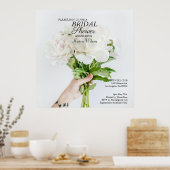 Poster Carte de réponse aimantée pour invitation de showe (Cuisine)