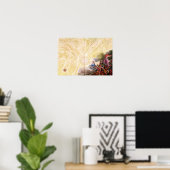 Poster Carte de Rocroi, de 'Atlas de Louis XIV' (Bureau à domicile)