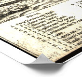 Poster Carte de Rome pendant la Renaissance (Coin)