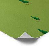 Poster Carte de Salton Sea California USA (Coin)