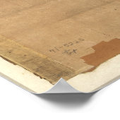 Poster Carte de Shanghai, Chine (1884) (Coin)