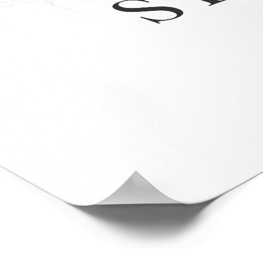 Poster Carte de Shenzhen (Coin)