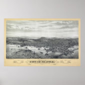 POSTER CARTE DE SIÈGE 1878 (Devant)