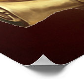 Poster Carte de siège d'un Mariage du temps (Coin)