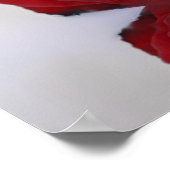 Poster Carte de siège Mariage 24 de la Rose rouge (Coin)