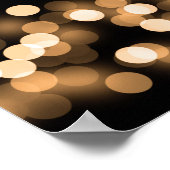 Poster Carte de siège mariage Gold Hollywood Glam (Coin)