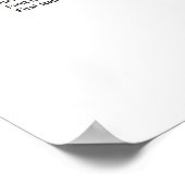 Poster Carte de sièges Rose magique en Bourgogne (Coin)