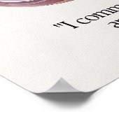 Poster Carte de signification Crystal Gem Agate Dentelle (Coin)