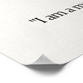 Poster Carte de signification de cristal de Gem Citrine (Coin)