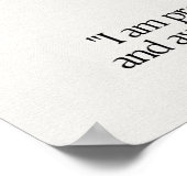 Poster Carte de signification du cristal de gemme obsidie (Coin)