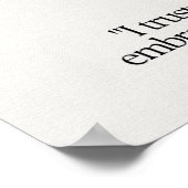 Poster Carte de signification en cristal de pierre de lun (Coin)