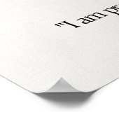 Poster Carte de signification en cristal de pierre de Tou (Coin)