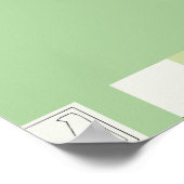 Poster Carte de Surrey Canada (Coin)