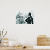 Poster carte de sympathie de prière d'ange (Cuisine)