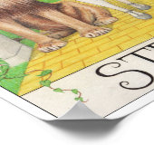 Poster carte de tarot de la force (Coin)