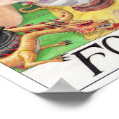 Poster Carte de tarot de la Fortune (Coin)