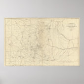 Poster Carte de triangulation du Colorado (Devant)