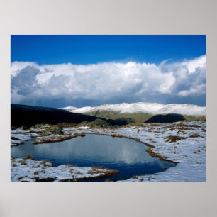 Poster Carte de vacances Helvellyn England