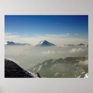 Poster Carte de vacances Morzine France