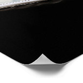 Poster Carte de vacances Pointe Percee Morzine France (Coin)