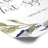 Poster Carte de verdure d'automne & Cadeaux Enseigne pers (Coin)