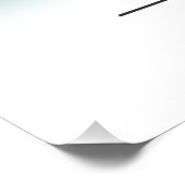 Poster Carte de ville de style classique de Venise, Itali (Coin)