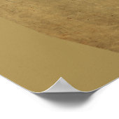 Poster Carte de Virginie Alexandrie à la rivière Potomac  (Coin)